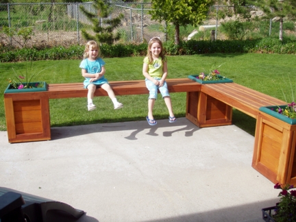 Kids on Bench