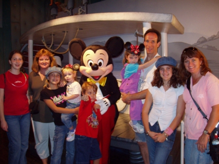 With Mickey